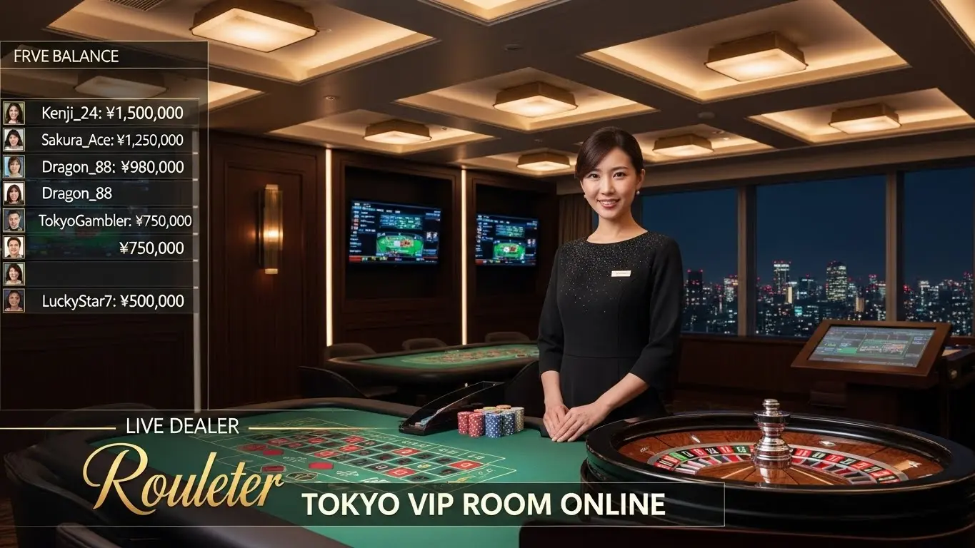 ライブルーレットの様子
